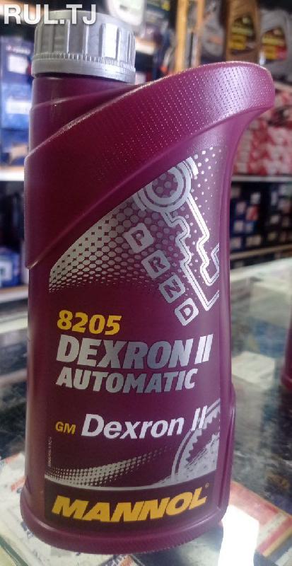 Рулевое масло MANNOL Automatic ATF Dexron II 8205 1л