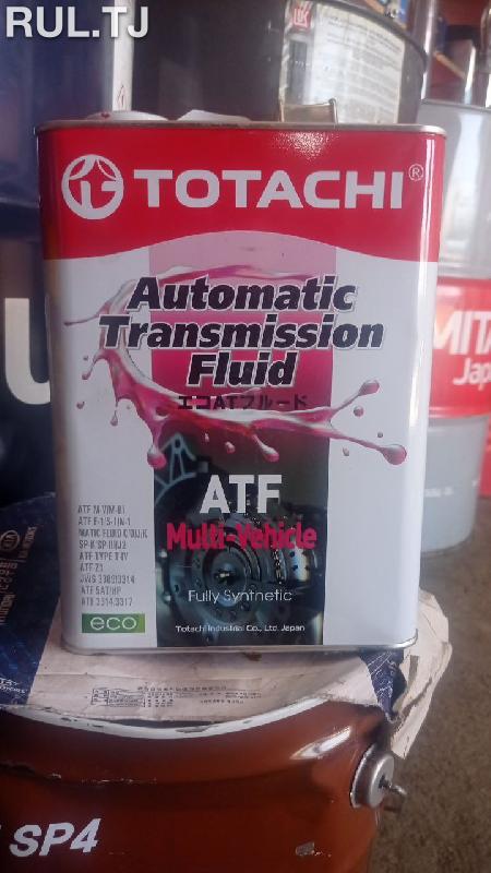 Трансмиссионное масло TOTACHI ATF 4л