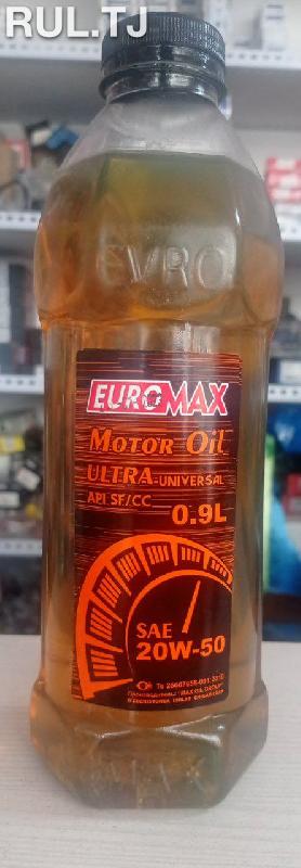 Моторное масло EuroMax 20W-50 1л