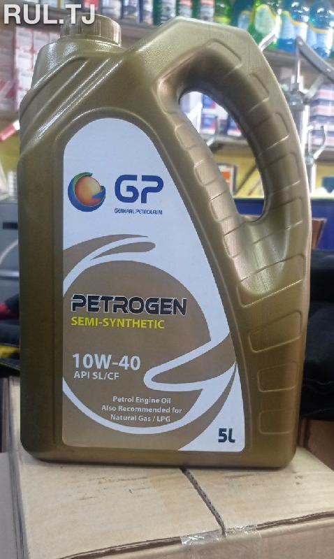 Моторное масло Petrogen Semi-Synthetic 4л 10W-40