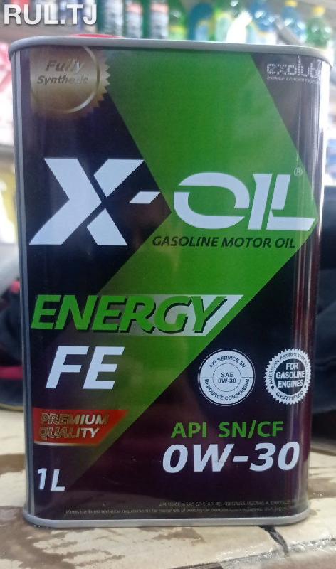 Моторное масло X-oil Energy 1л 0w-30