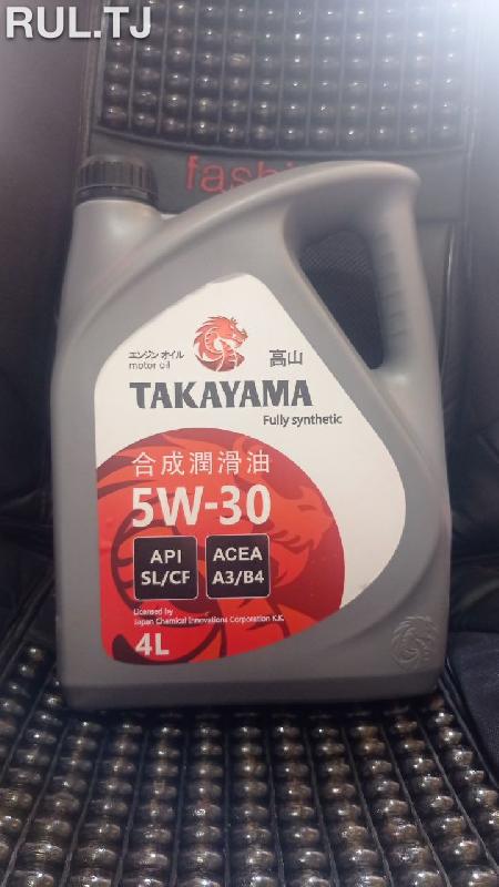 Моторное масло Takayama 4л 5W-30