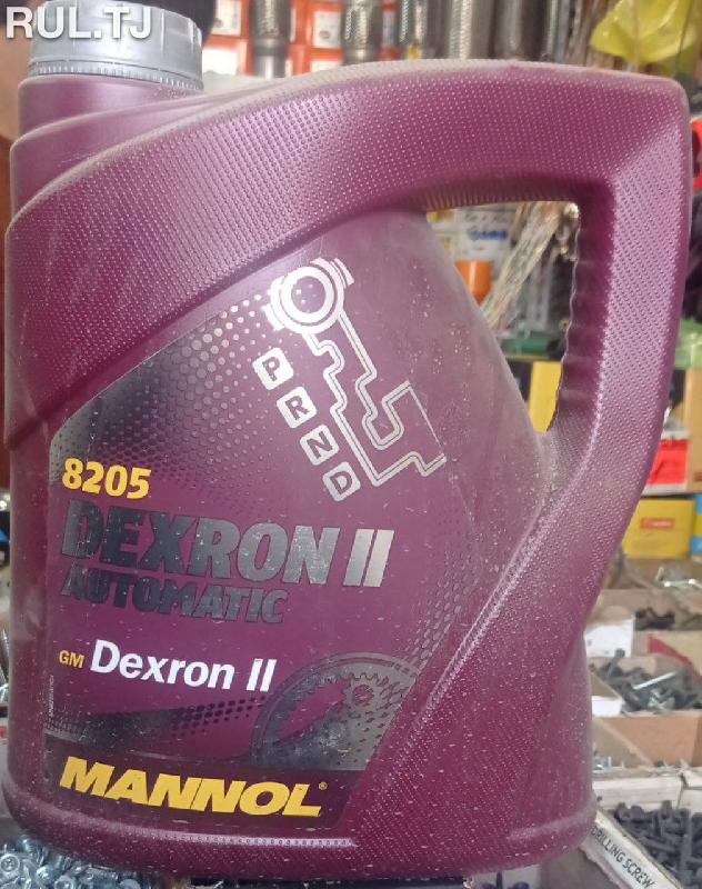 Трансмиссионное масло MANNOL Automatic ATF Dexron II 8205 4л