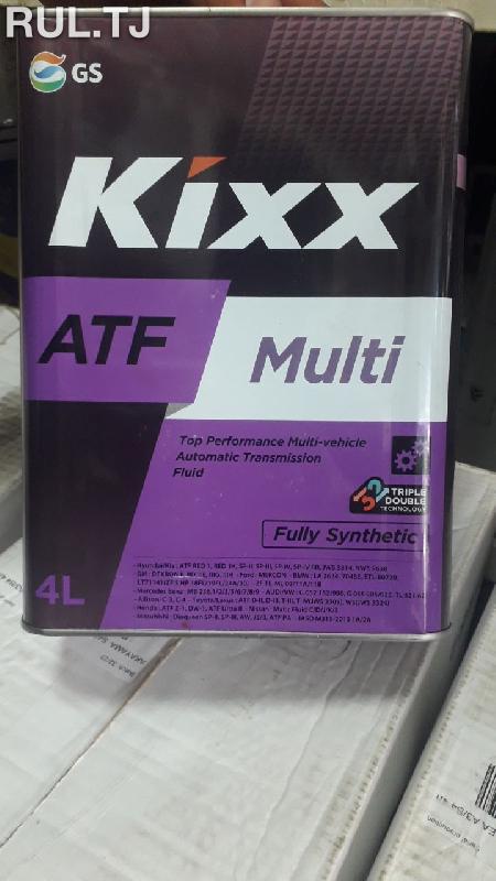 Трансмиссионное масло Kixx ATF Multi 4л