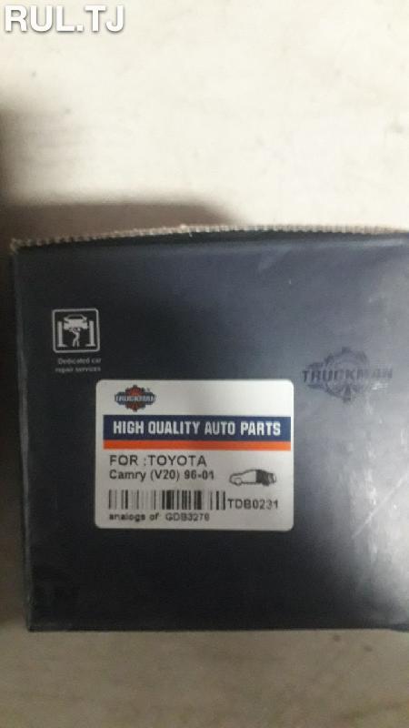 Задняя тормозная колодка Toyota Camry 1